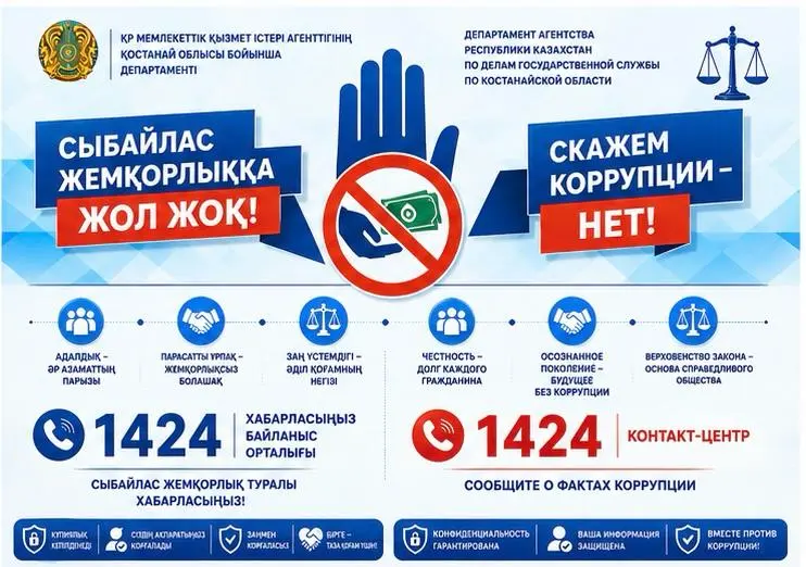 Баннер по противодействию коррупции